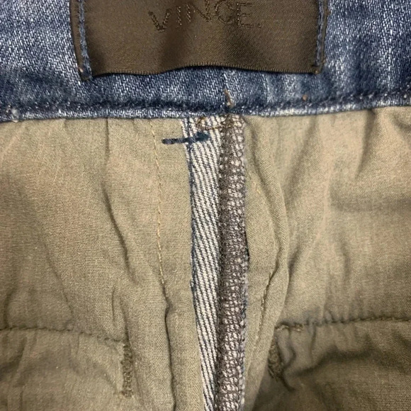 Vince • Denim Strapping Jeans Sunset Blvd Size 28 - Picture 8 of 10